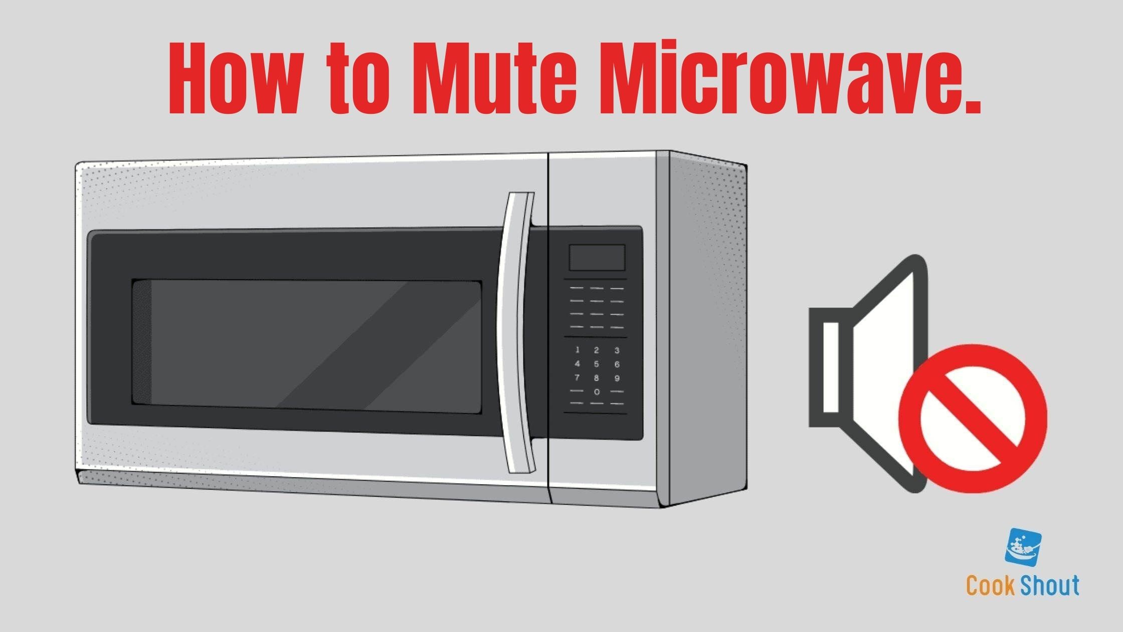 How to Mute Microwave.