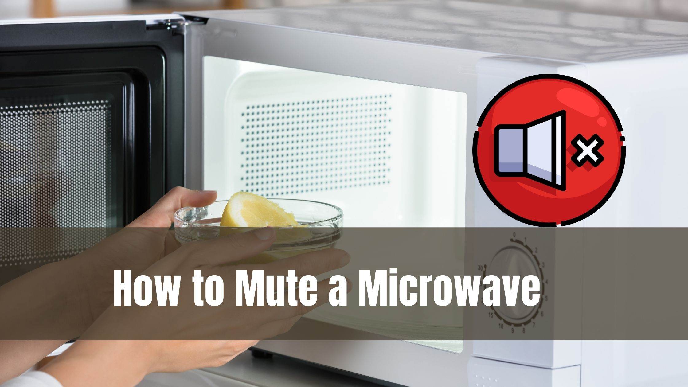 How to Mute a Microwave