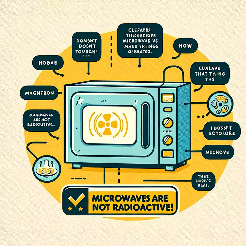 are microwaves radioactive