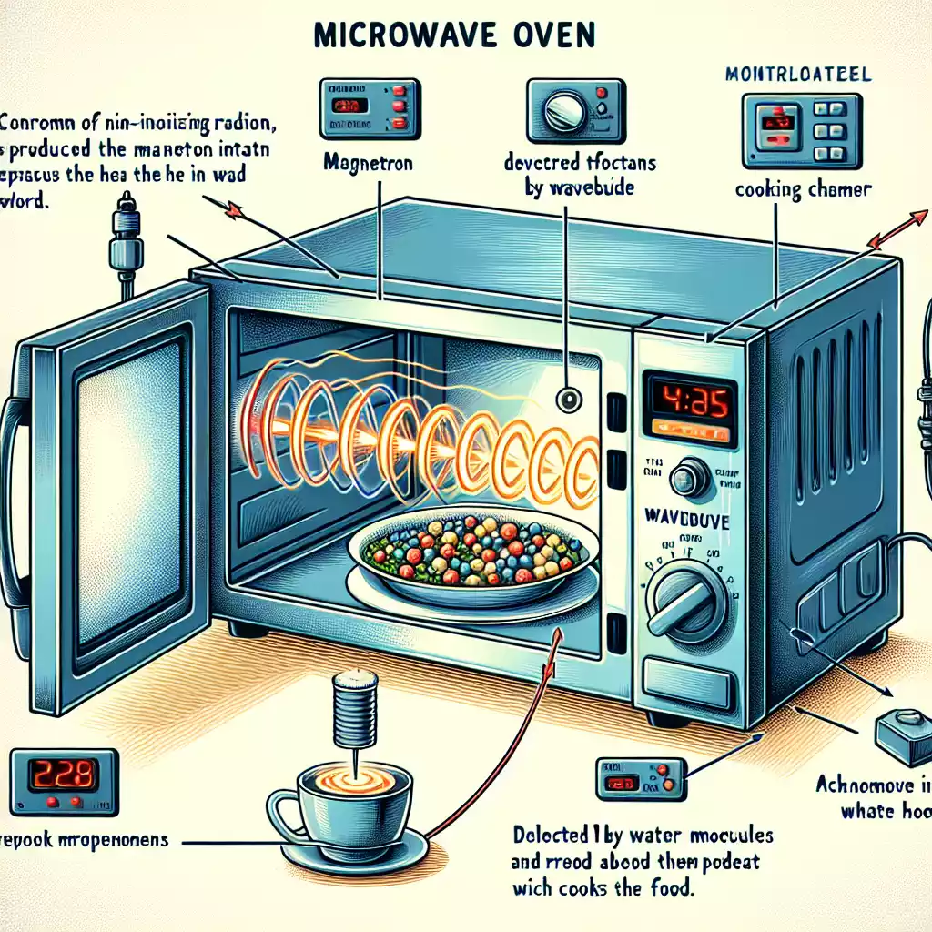 do microwaves emit radiation