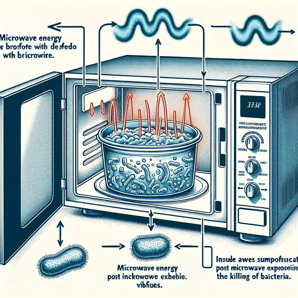 do microwaves kill bacteria