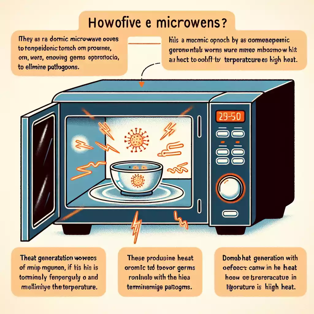 does microwave kill germs