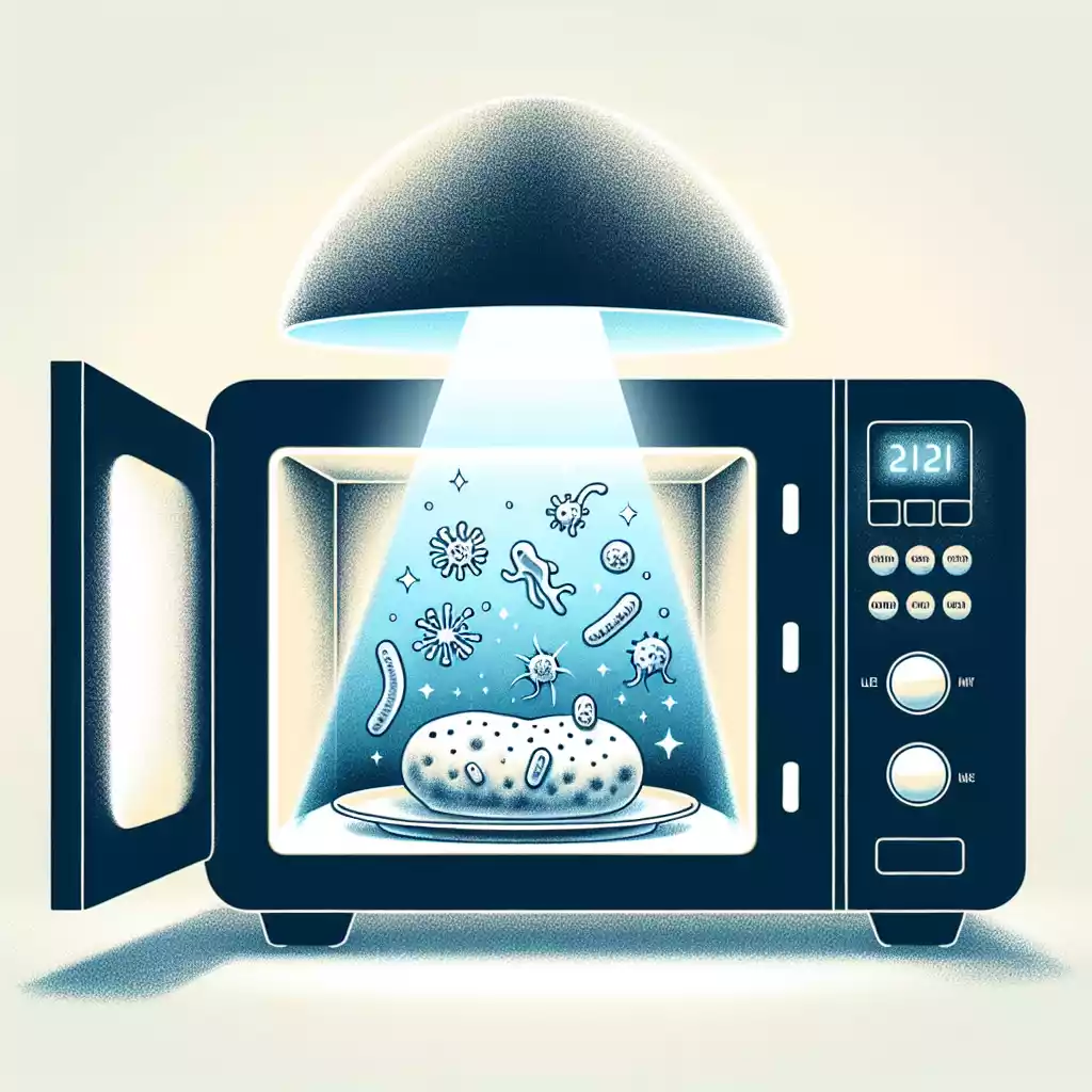 does microwave kill germs