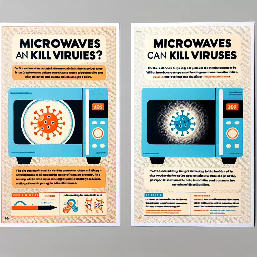 does microwave kill viruses