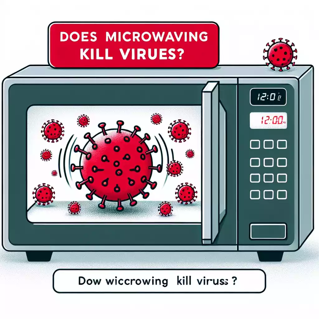 does microwave kill viruses