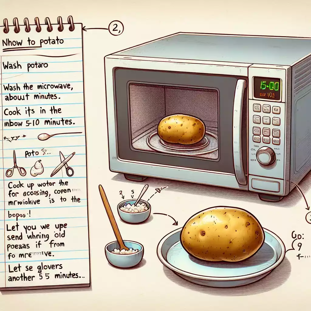 how long to microwave a potato