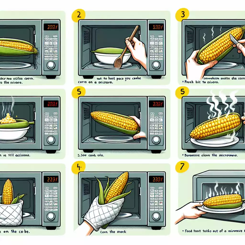 how to cook corn on the cob in the microwave